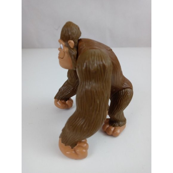 2000 Rainforest Cafe Action Figure Jointed Gorilla Jungle 4" - Picture 4 of 5